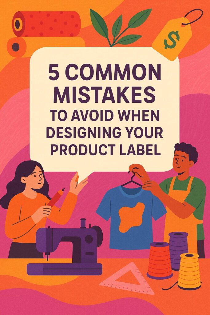 5 Common Mistakes to Avoid When Designing Your Product Label