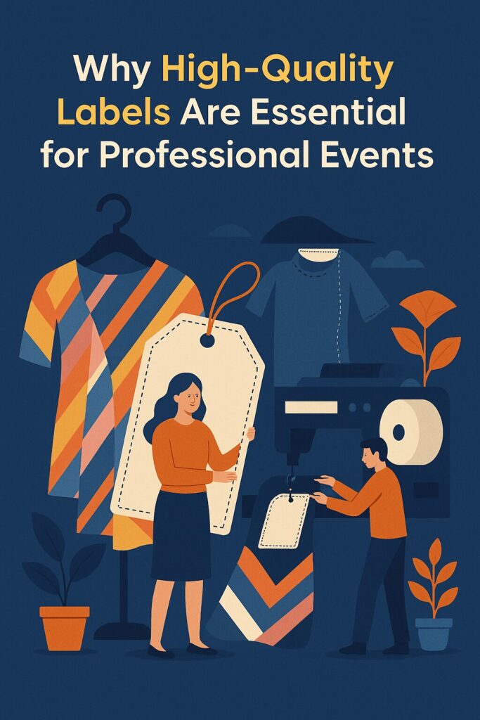Why High-Quality Labels Are Essential for Professional Events