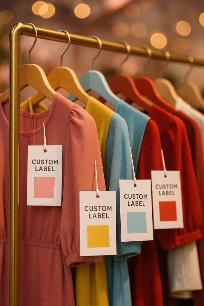 How Custom Labels Help Build a Recognizable Fashion Brand