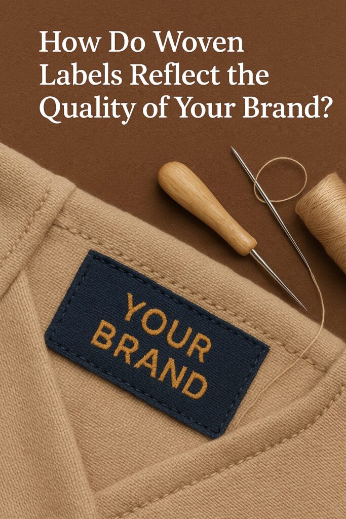 How Do Woven Labels Reflect the Quality of Your Brand