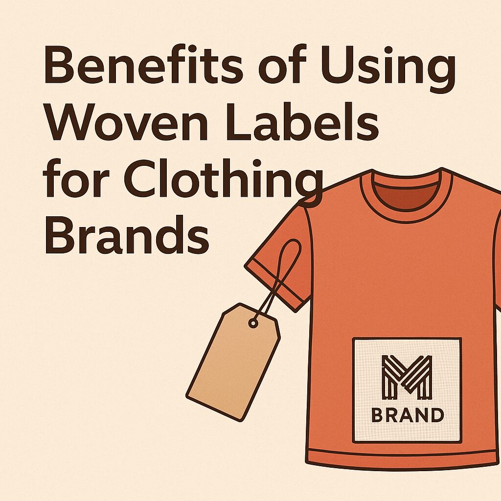 Benefits of Using Woven Labels for Clothing Brands