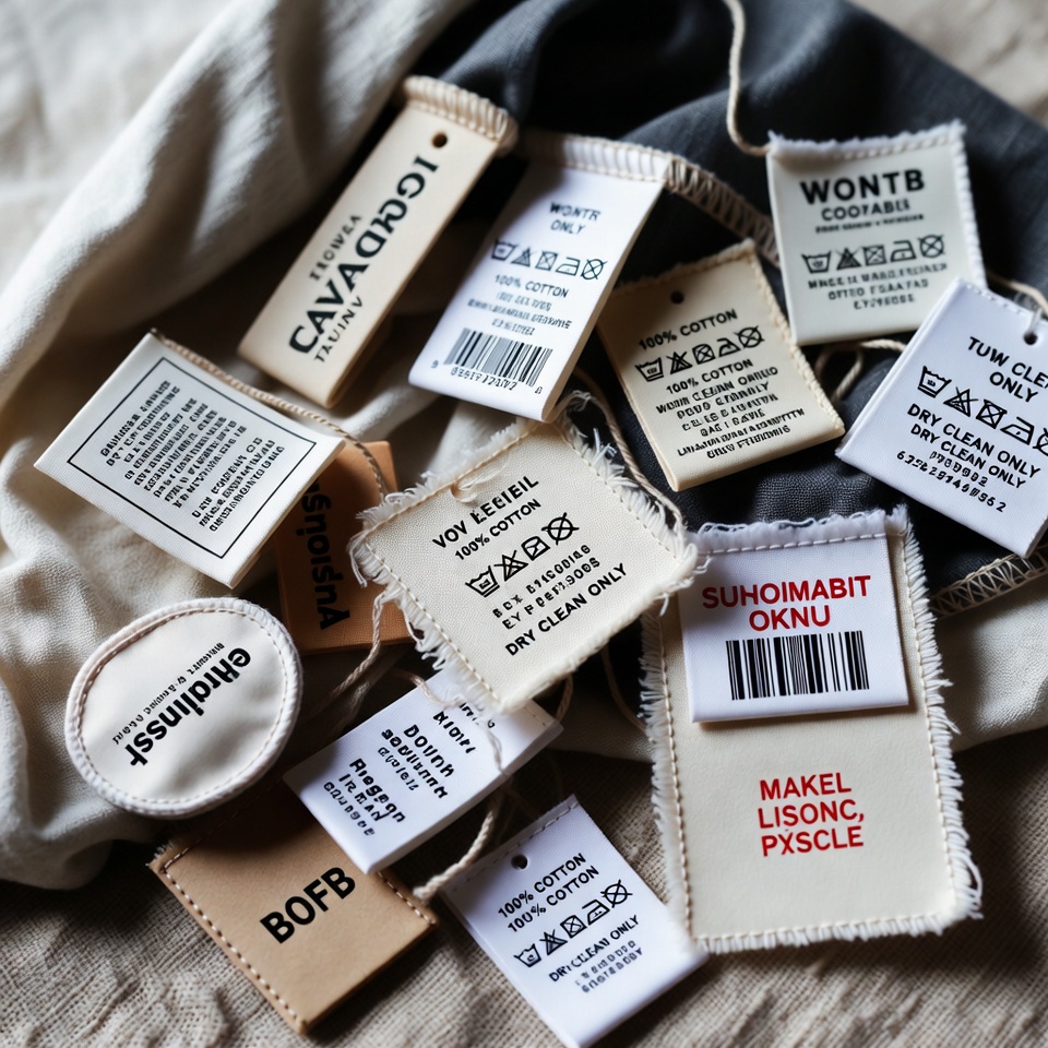 The Role of Printed Labels in Modern Clothing