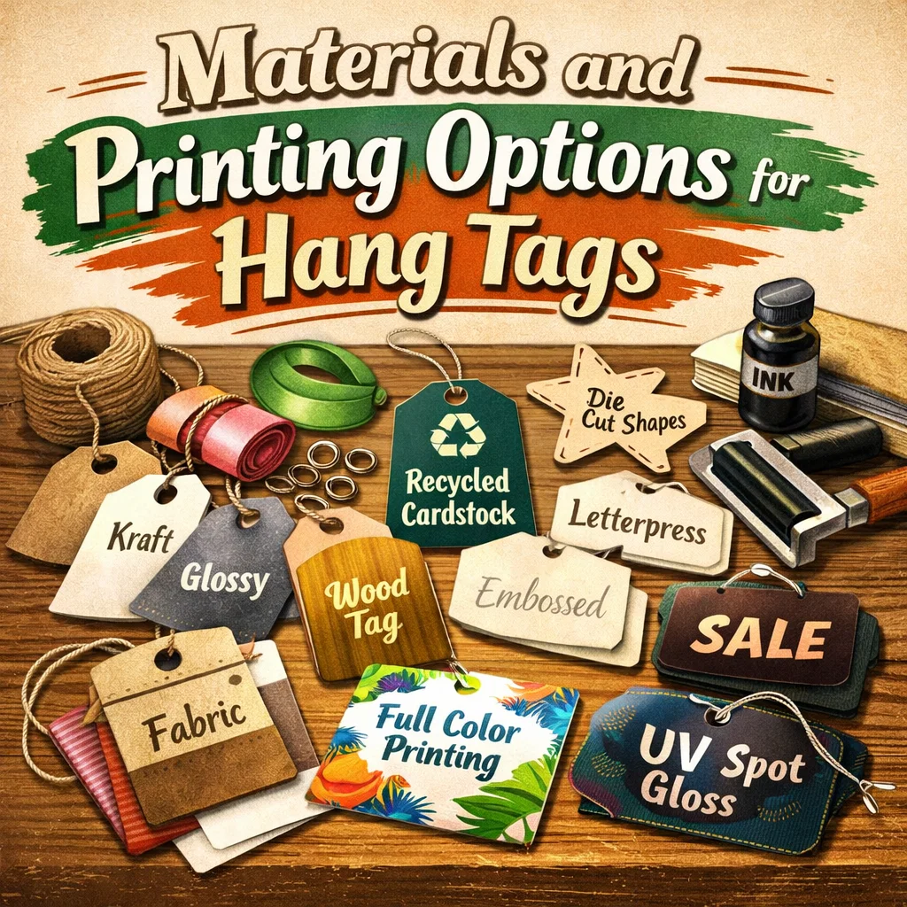 Materials and Printing Options for Hang Tags